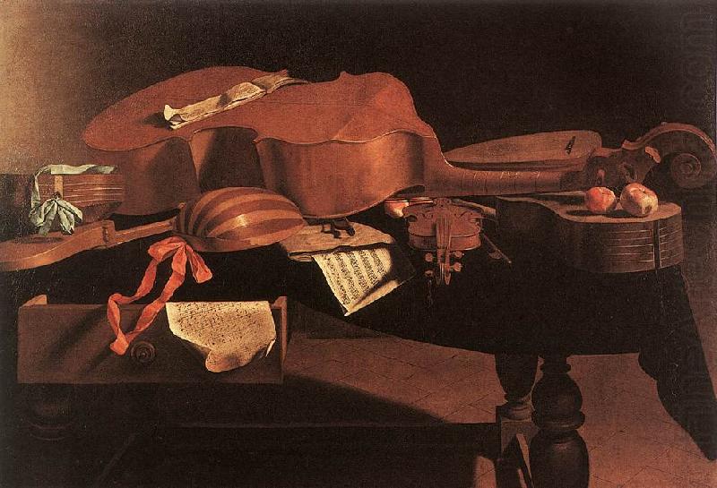 BASCHENIS, Evaristo Musical Instruments china oil painting image